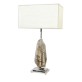 KA1781 SMOKY QUARTZ TABLE LAMP